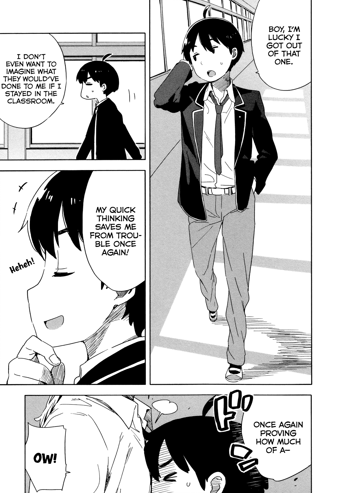 Saito-kun wa Chounouryokusha Rashii Chapter 25 page 9 - Chapter 25: Normal Saito-kun and the Mysterious Paranormal Girl