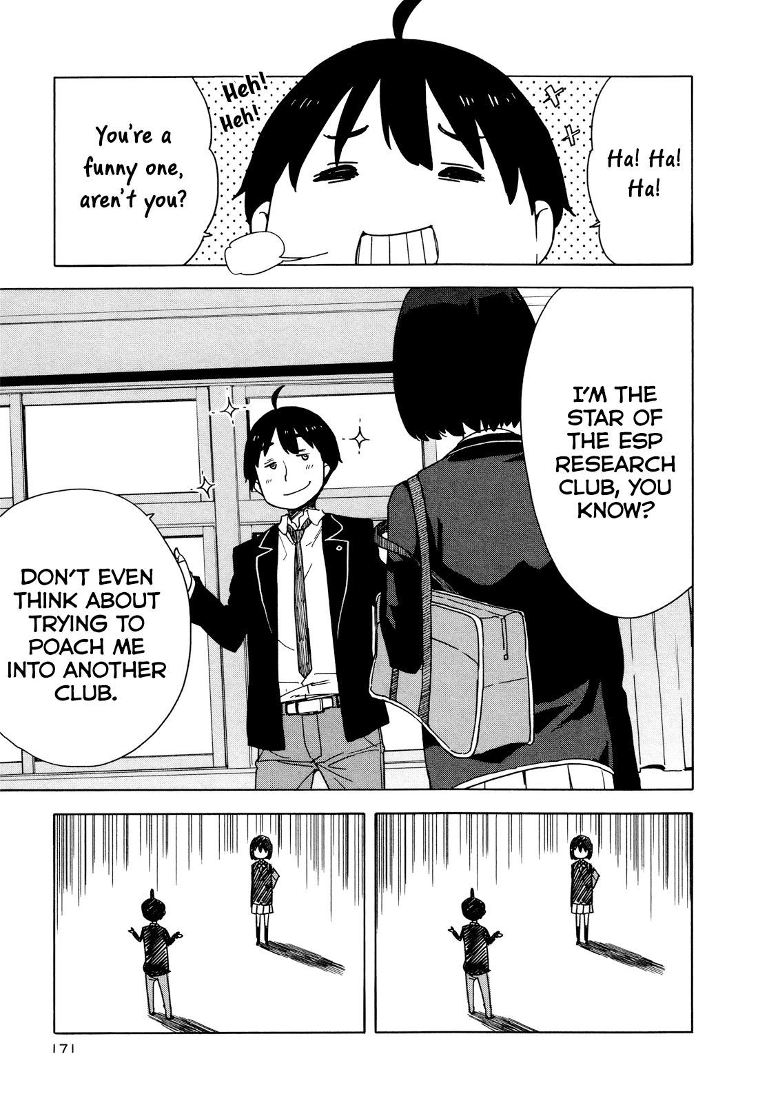 Saito-kun wa Chounouryokusha Rashii Chapter 26.5 page 5 - Chapter 26.5: Extras [END]