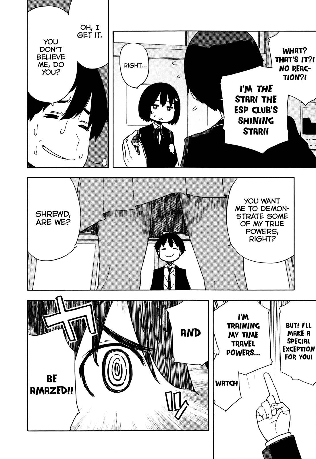 Saito-kun wa Chounouryokusha Rashii Chapter 26.5 page 6 - Chapter 26.5: Extras [END]
