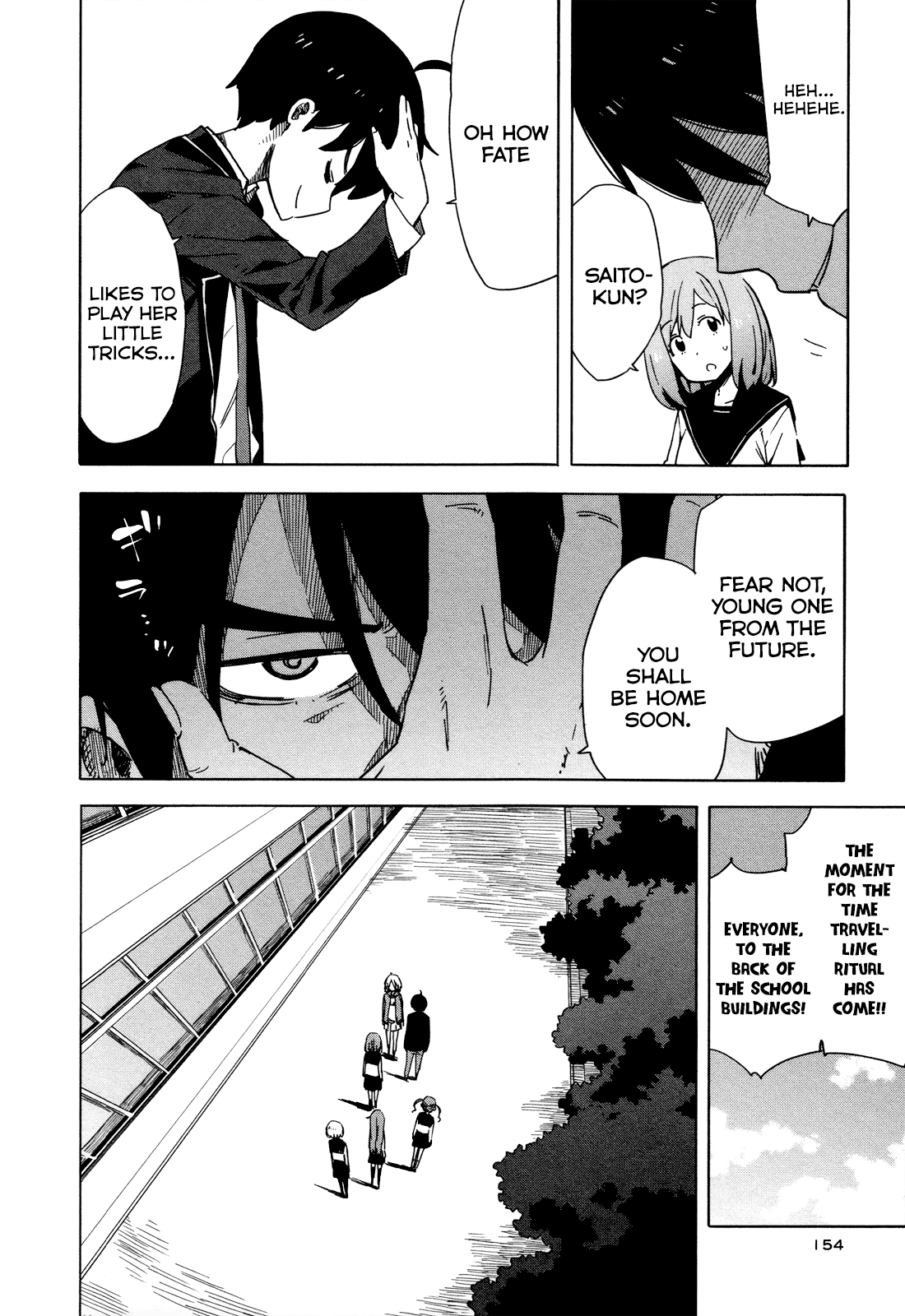 Saito-kun wa Chounouryokusha Rashii Chapter 26 page 16 - Chapter 26: Farewell, Spoon Boy