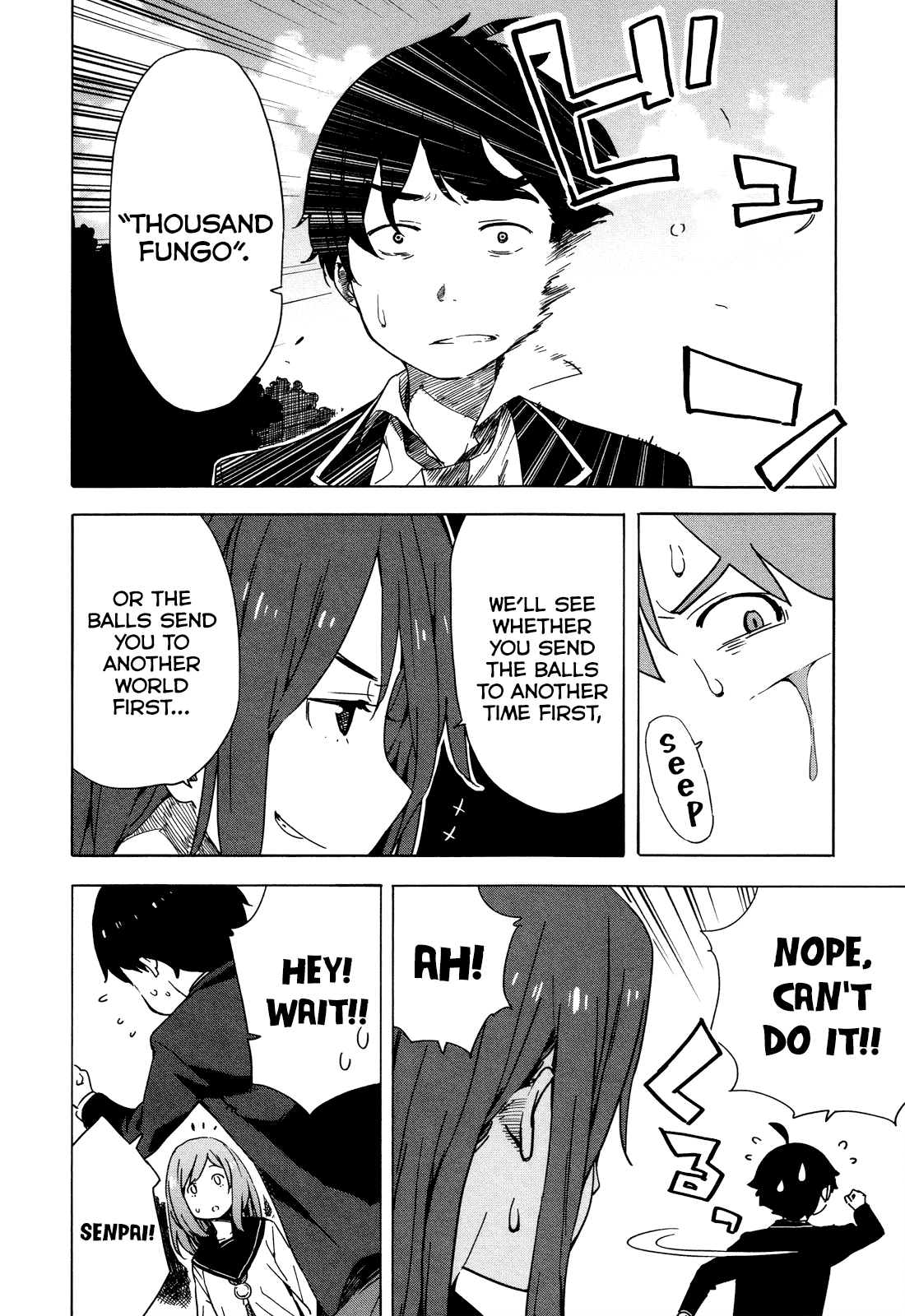 Saito-kun wa Chounouryokusha Rashii Chapter 26 page 24 - Chapter 26: Farewell, Spoon Boy