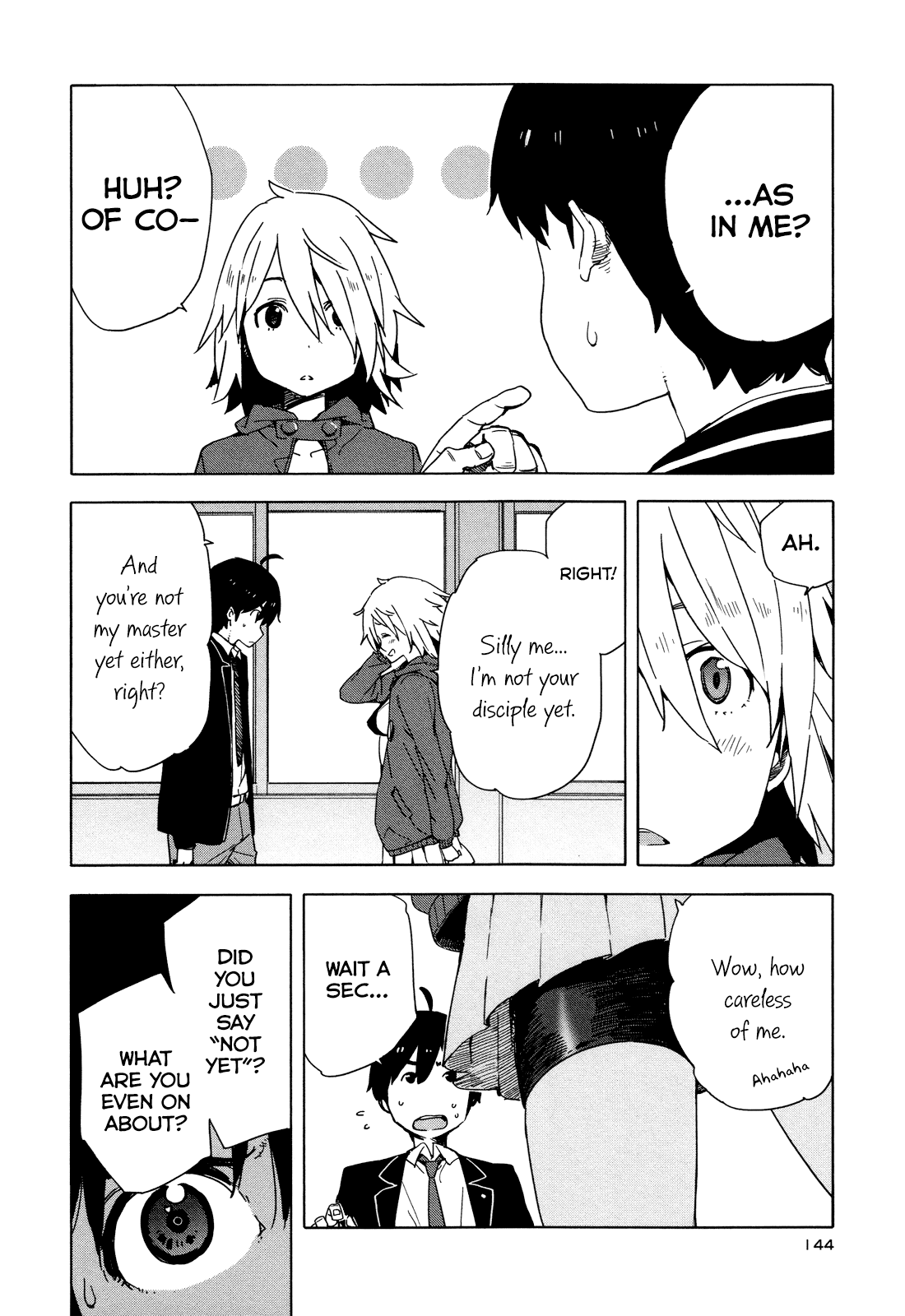 Saito-kun wa Chounouryokusha Rashii Chapter 26 page 6 - Chapter 26: Farewell, Spoon Boy
