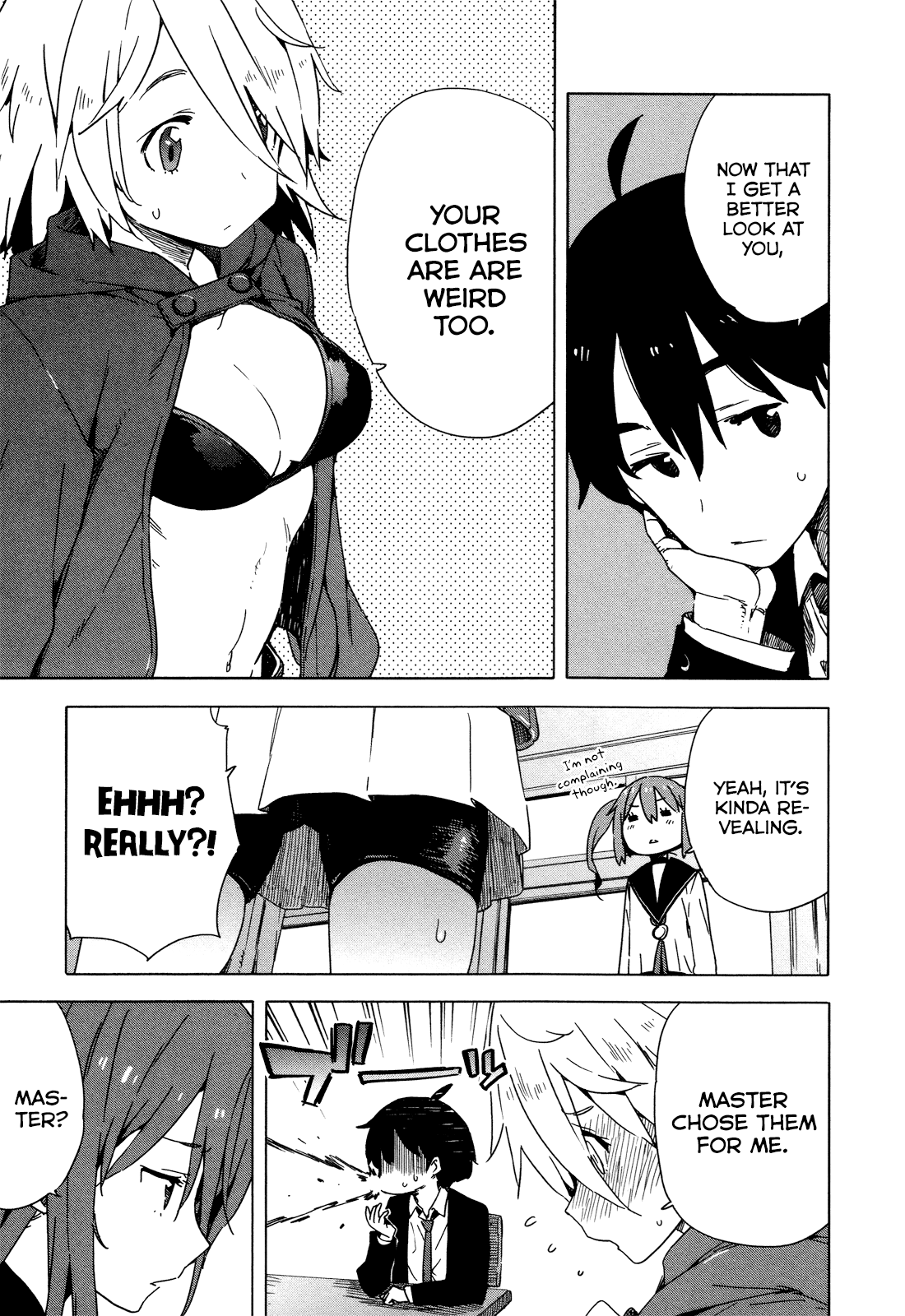 Saito-kun wa Chounouryokusha Rashii Chapter 26 page 9 - Chapter 26: Farewell, Spoon Boy