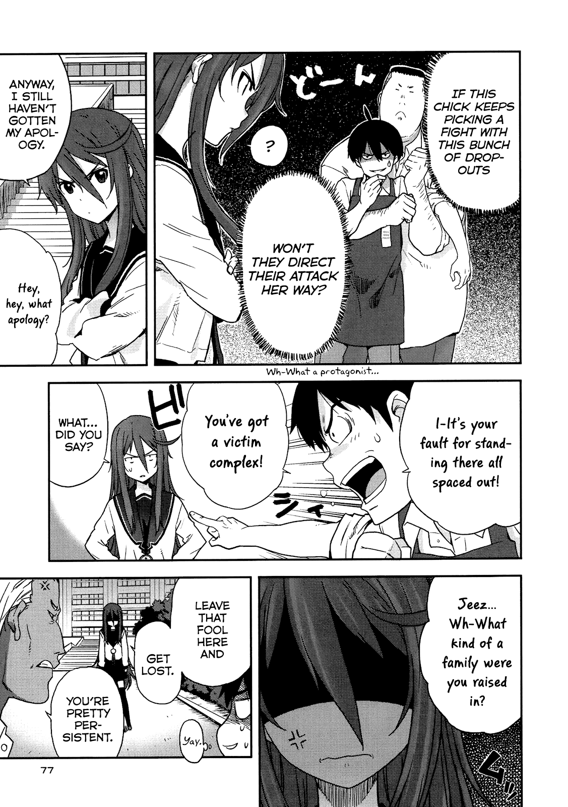 Saito-kun wa Chounouryokusha Rashii Chapter 3 page 13 - Chapter 3: Please Be Wary of Wild People