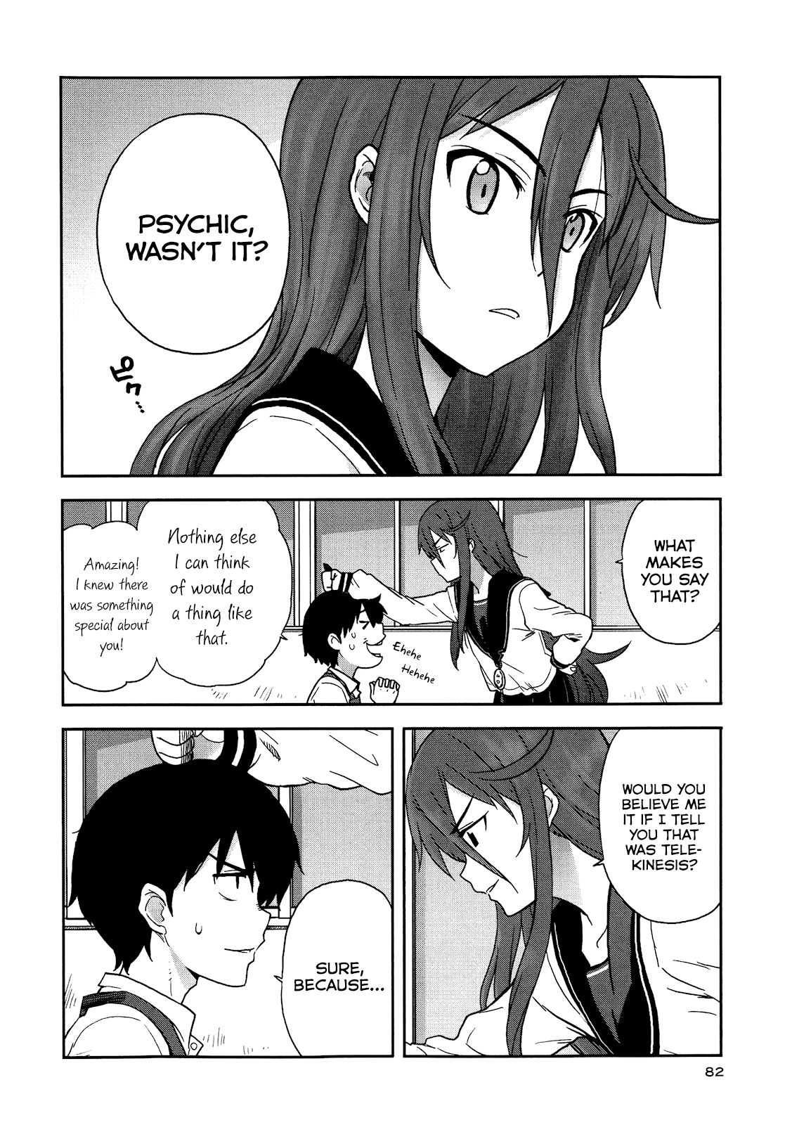 Saito-kun wa Chounouryokusha Rashii Chapter 3 page 18 - Chapter 3: Please Be Wary of Wild People