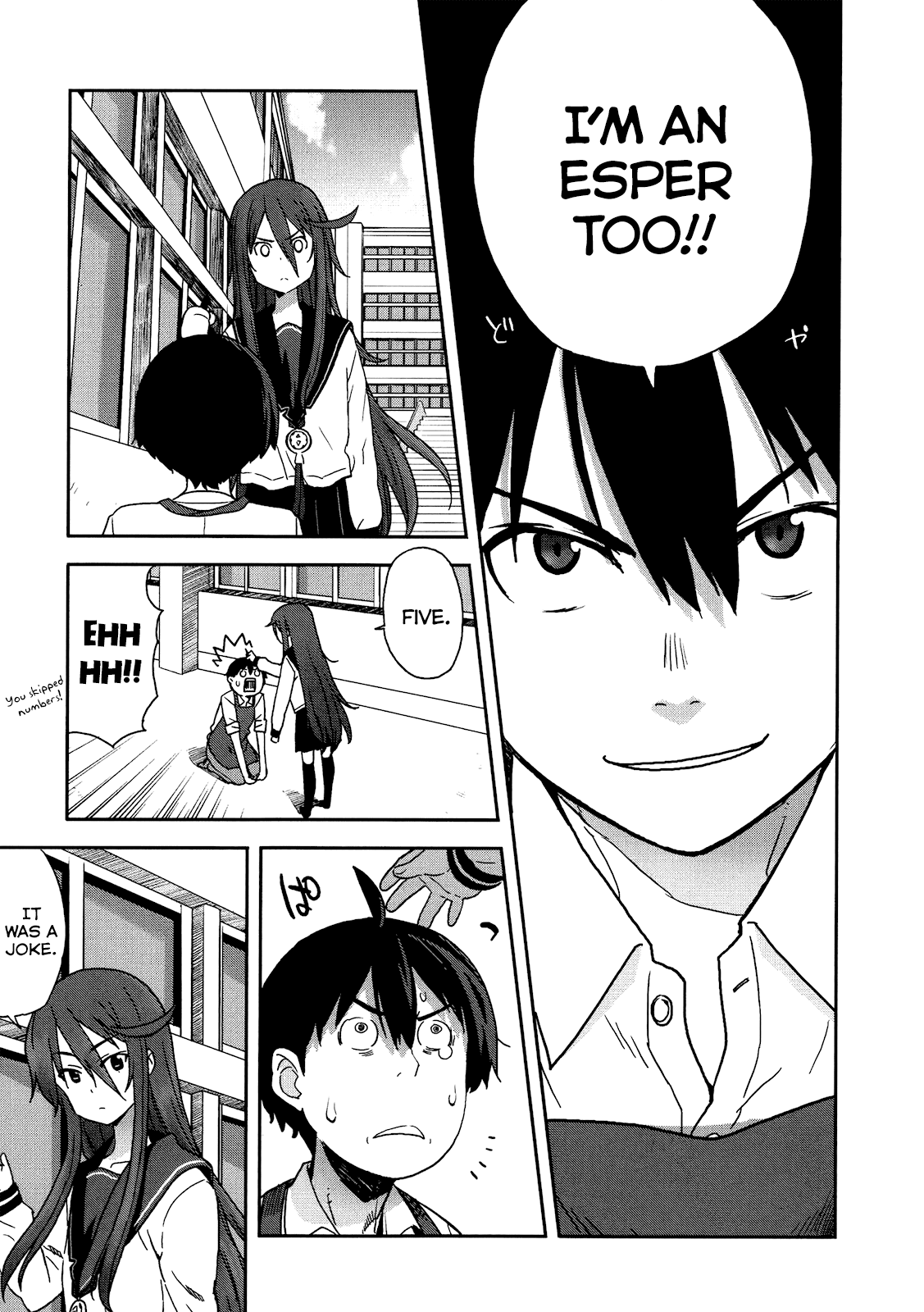 Saito-kun wa Chounouryokusha Rashii Chapter 3 page 19 - Chapter 3: Please Be Wary of Wild People