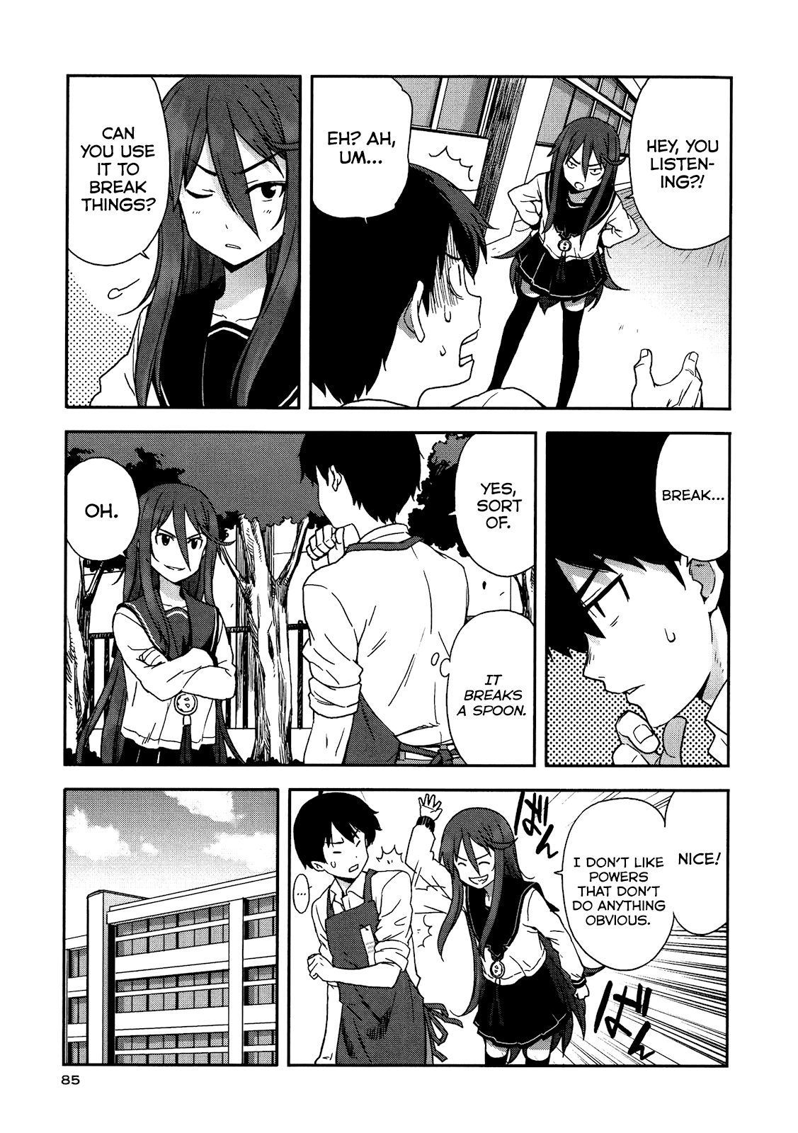 Saito-kun wa Chounouryokusha Rashii Chapter 3 page 21 - Chapter 3: Please Be Wary of Wild People