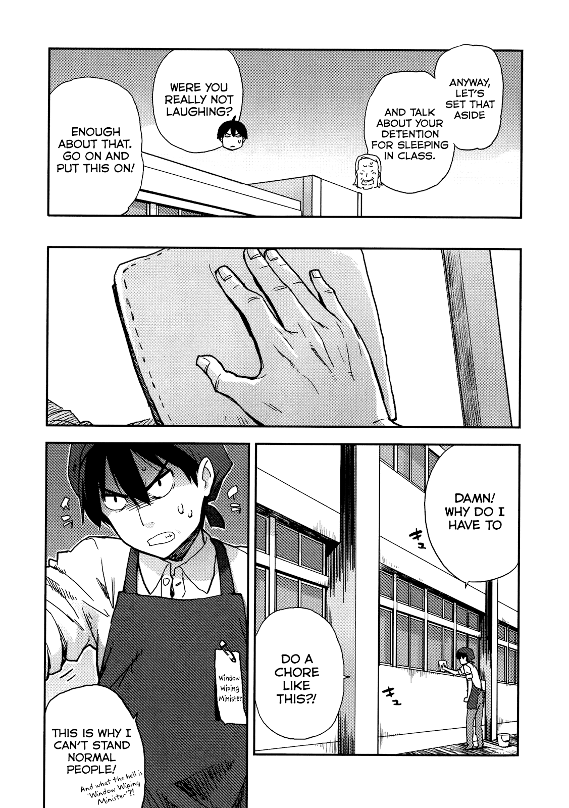 Saito-kun wa Chounouryokusha Rashii Chapter 3 page 5 - Chapter 3: Please Be Wary of Wild People