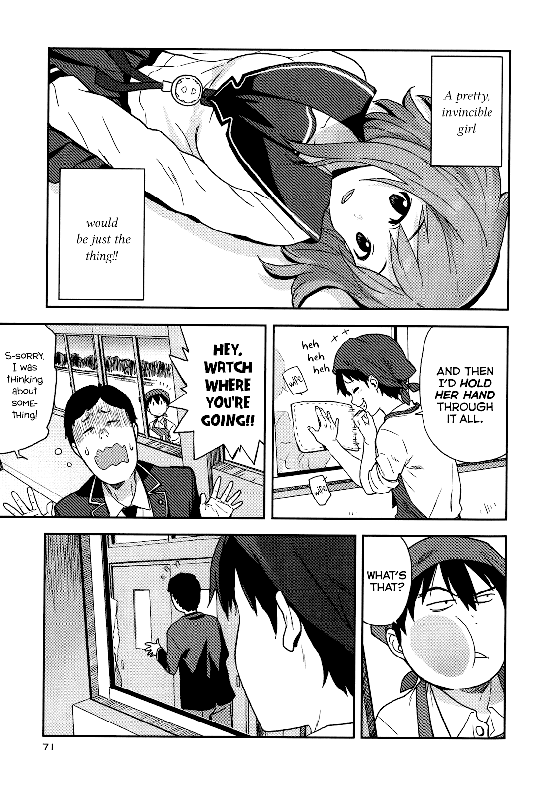 Saito-kun wa Chounouryokusha Rashii Chapter 3 page 7 - Chapter 3: Please Be Wary of Wild People