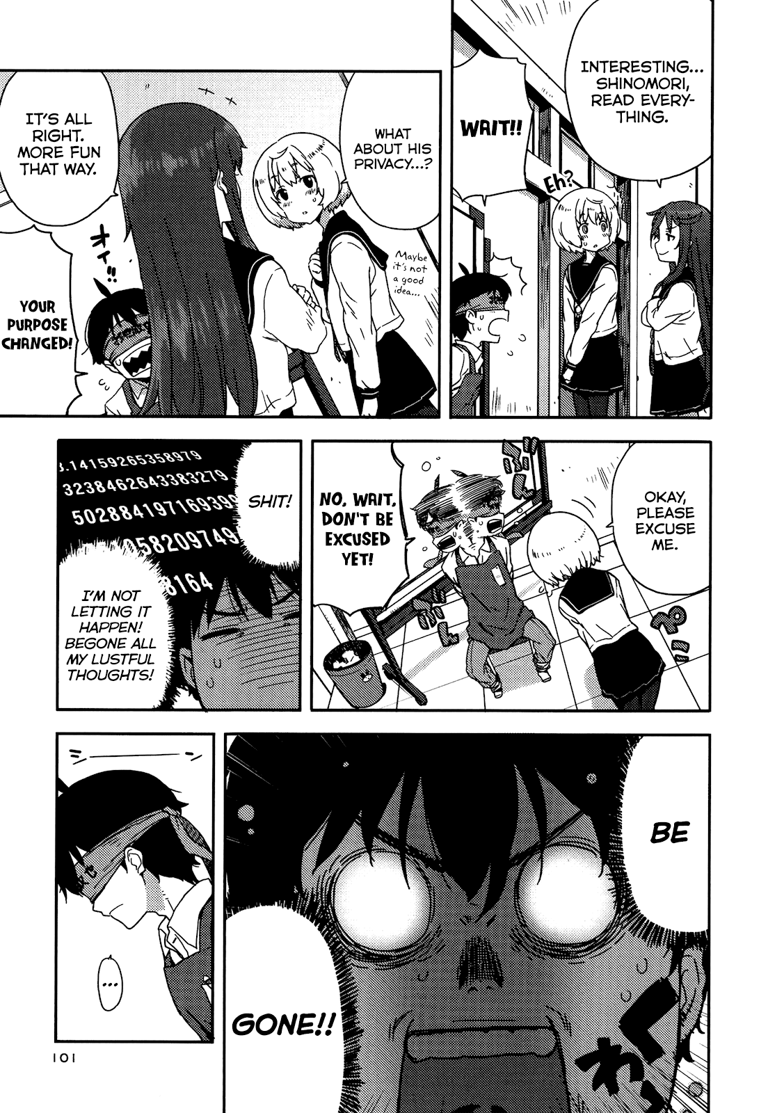 Saito-kun wa Chounouryokusha Rashii Chapter 4 page 11 - Chapter 4: Littering is Dangerous! ...It's a Matter of Life and Death