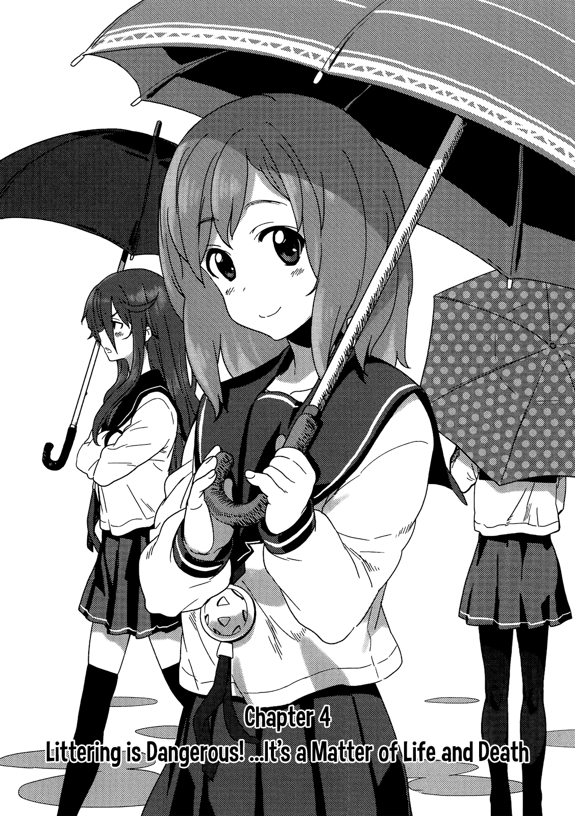 Saito-kun wa Chounouryokusha Rashii Chapter 4 page 2 - Chapter 4: Littering is Dangerous! ...It's a Matter of Life and Death