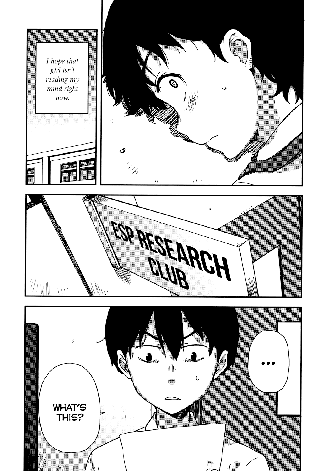 Saito-kun wa Chounouryokusha Rashii Chapter 4 page 23 - Chapter 4: Littering is Dangerous! ...It's a Matter of Life and Death