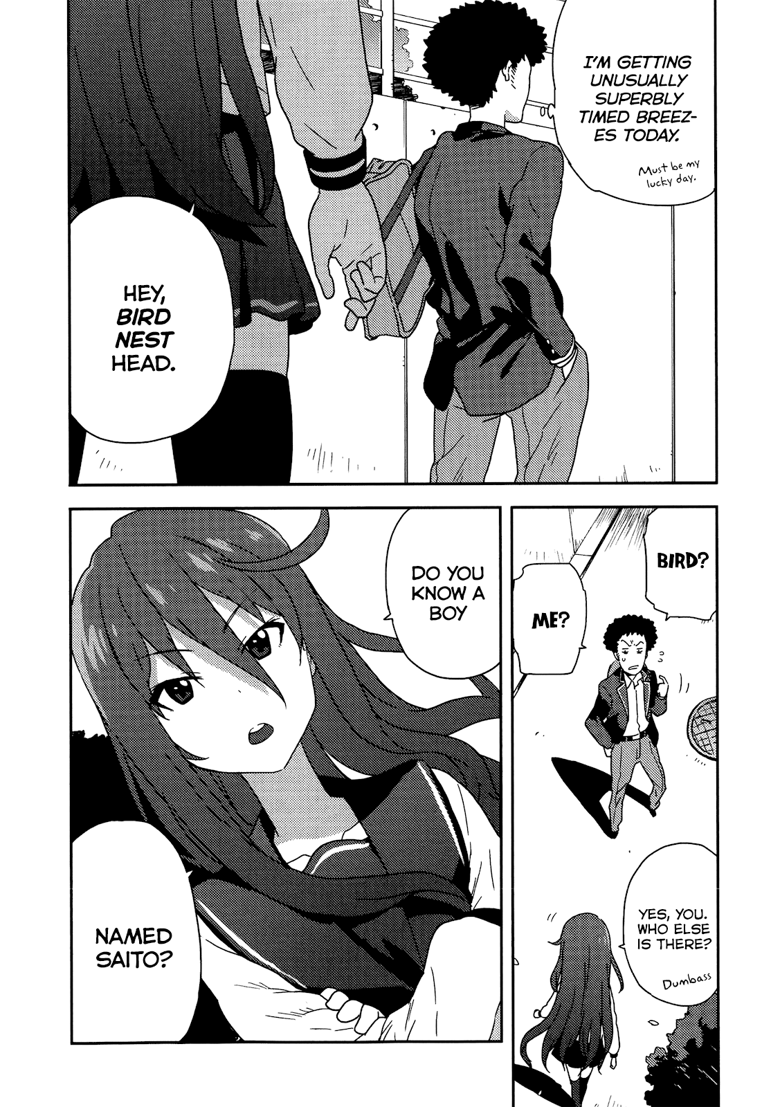 Saito-kun wa Chounouryokusha Rashii Chapter 5 page 14 - Chapter 5: Th-This Isn't a Confession of Love or Anything like That!