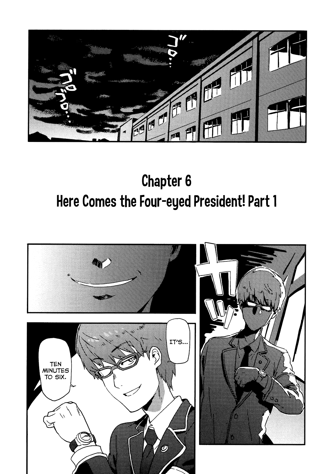 Saito-kun wa Chounouryokusha Rashii Chapter 6 page 1 - Chapter 6: Here Comes The Four-Eyed President! Part 1