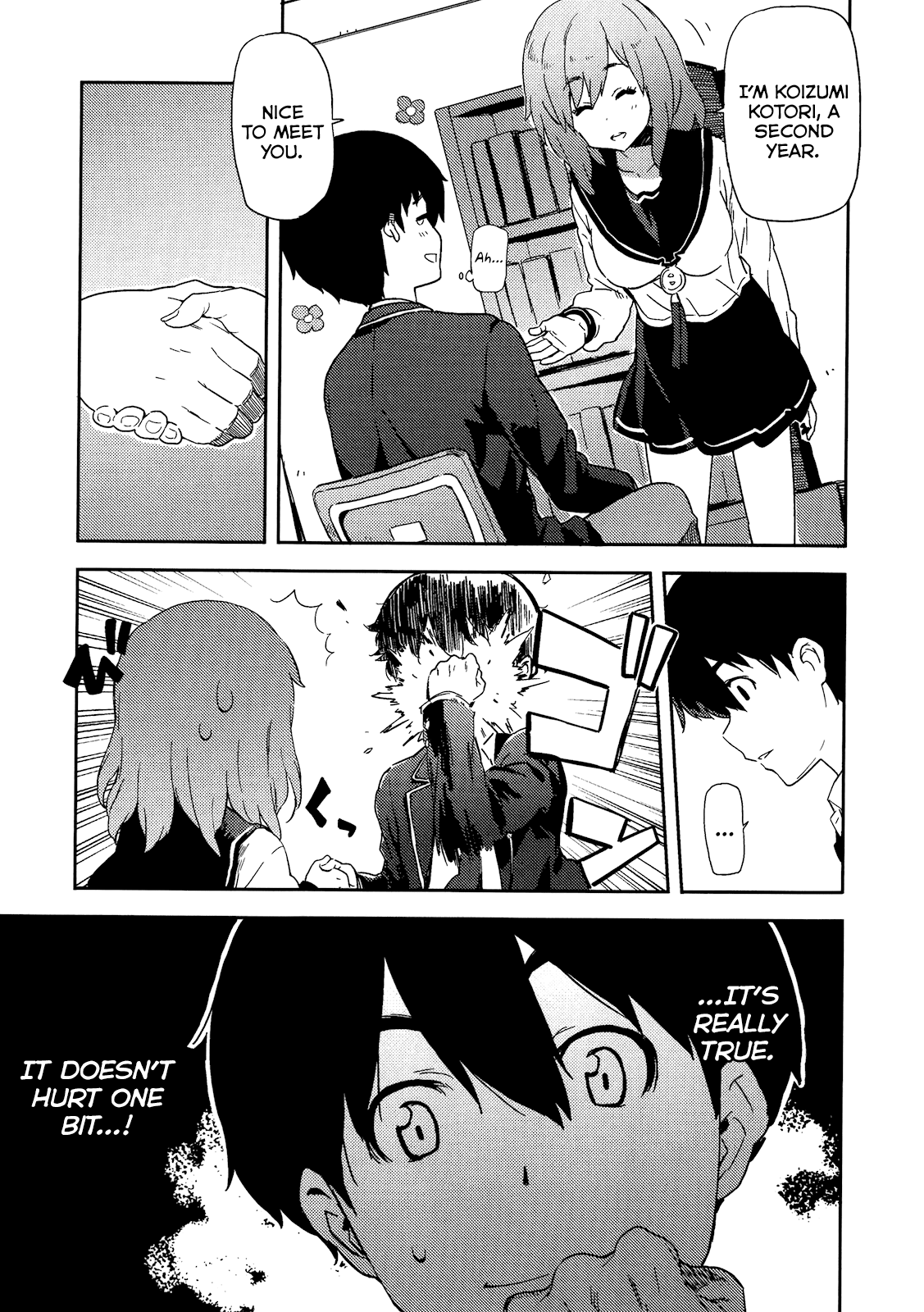 Saito-kun wa Chounouryokusha Rashii Chapter 6 page 5 - Chapter 6: Here Comes The Four-Eyed President! Part 1