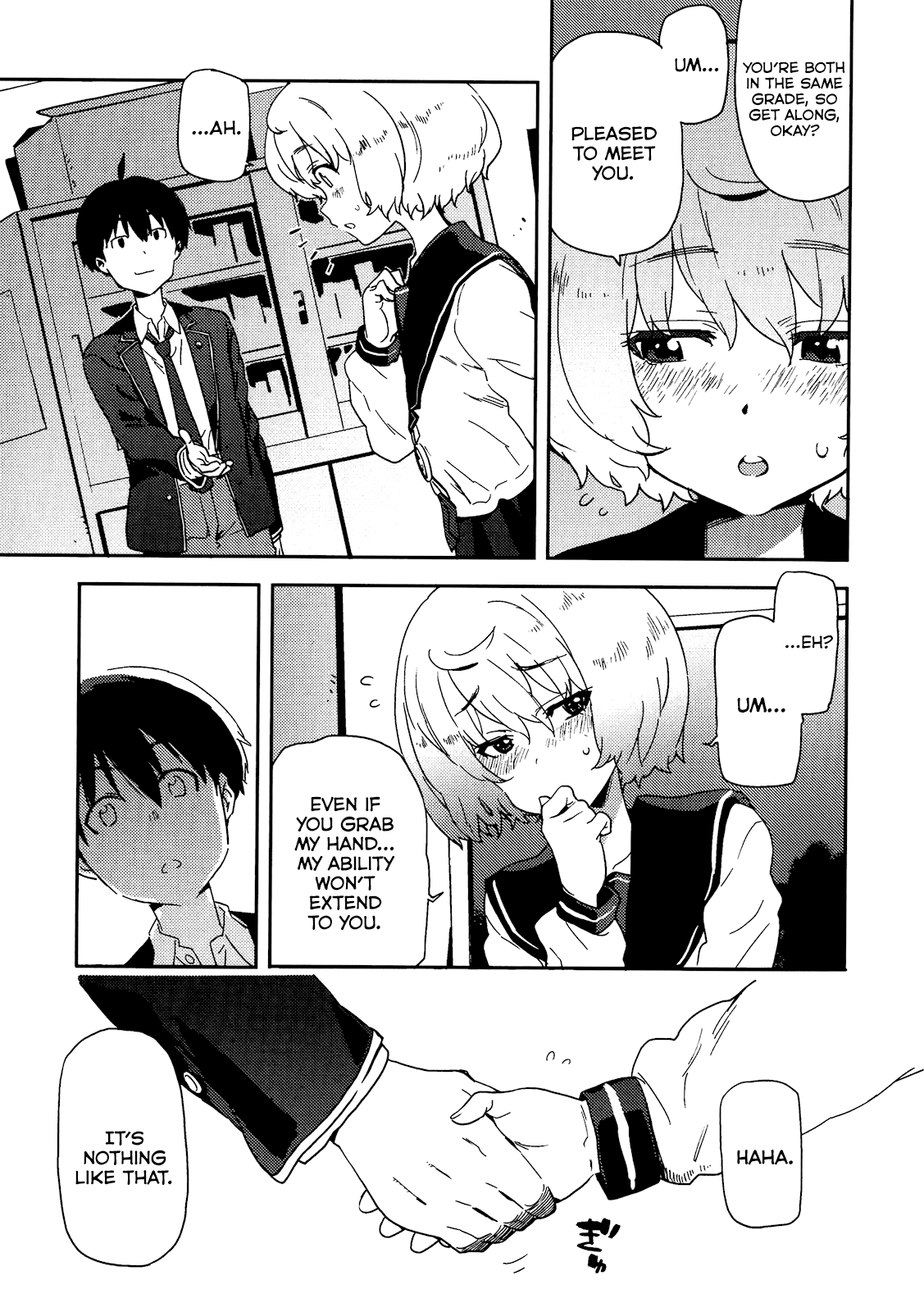 Saito-kun wa Chounouryokusha Rashii Chapter 6 page 7 - Chapter 6: Here Comes The Four-Eyed President! Part 1
