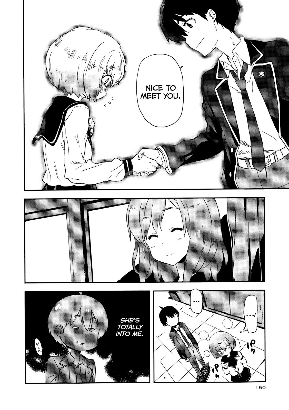 Saito-kun wa Chounouryokusha Rashii Chapter 6 page 8 - Chapter 6: Here Comes The Four-Eyed President! Part 1