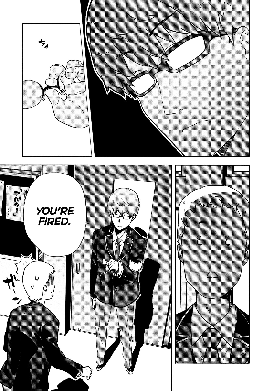 Saito-kun wa Chounouryokusha Rashii Chapter 7 page 10 - Chapter 7: Here Comes The Four-Eyed President! Part 2