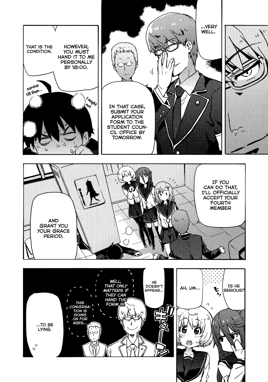 Saito-kun wa Chounouryokusha Rashii Chapter 7 page 15 - Chapter 7: Here Comes The Four-Eyed President! Part 2