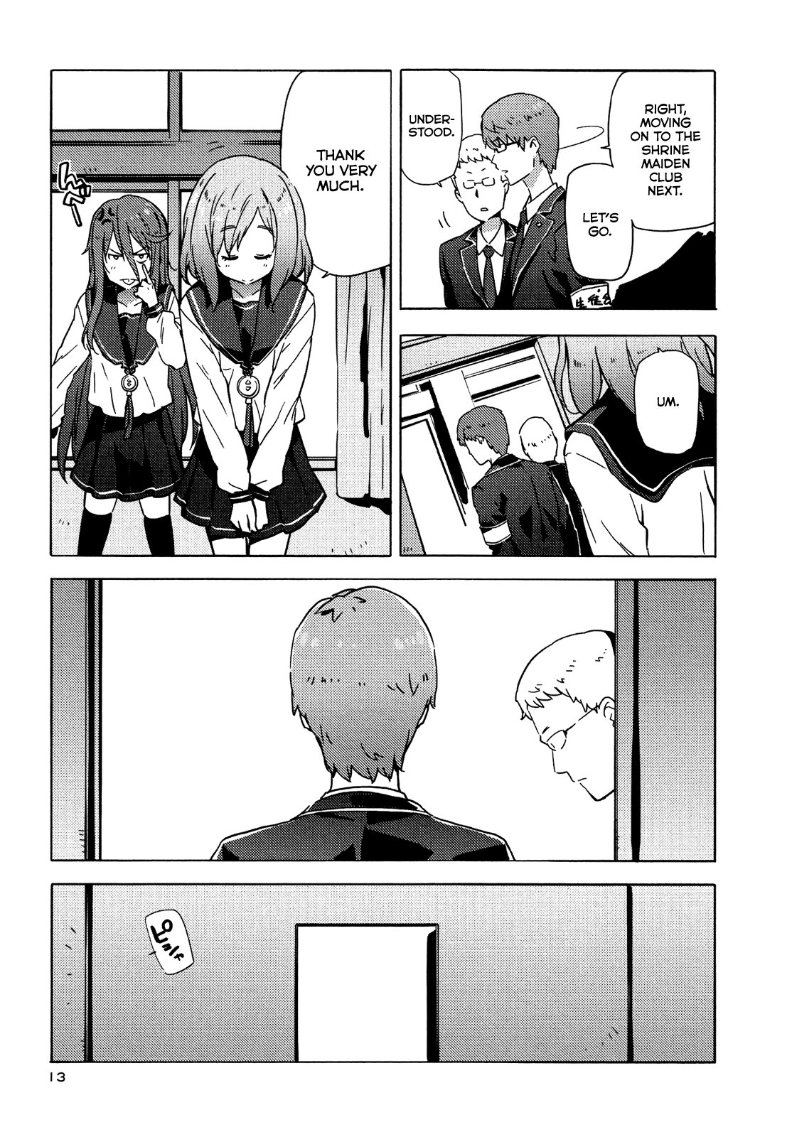 Saito-kun wa Chounouryokusha Rashii Chapter 7 page 16 - Chapter 7: Here Comes The Four-Eyed President! Part 2
