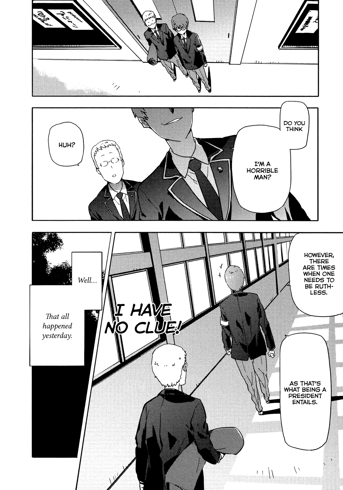 Saito-kun wa Chounouryokusha Rashii Chapter 7 page 17 - Chapter 7: Here Comes The Four-Eyed President! Part 2
