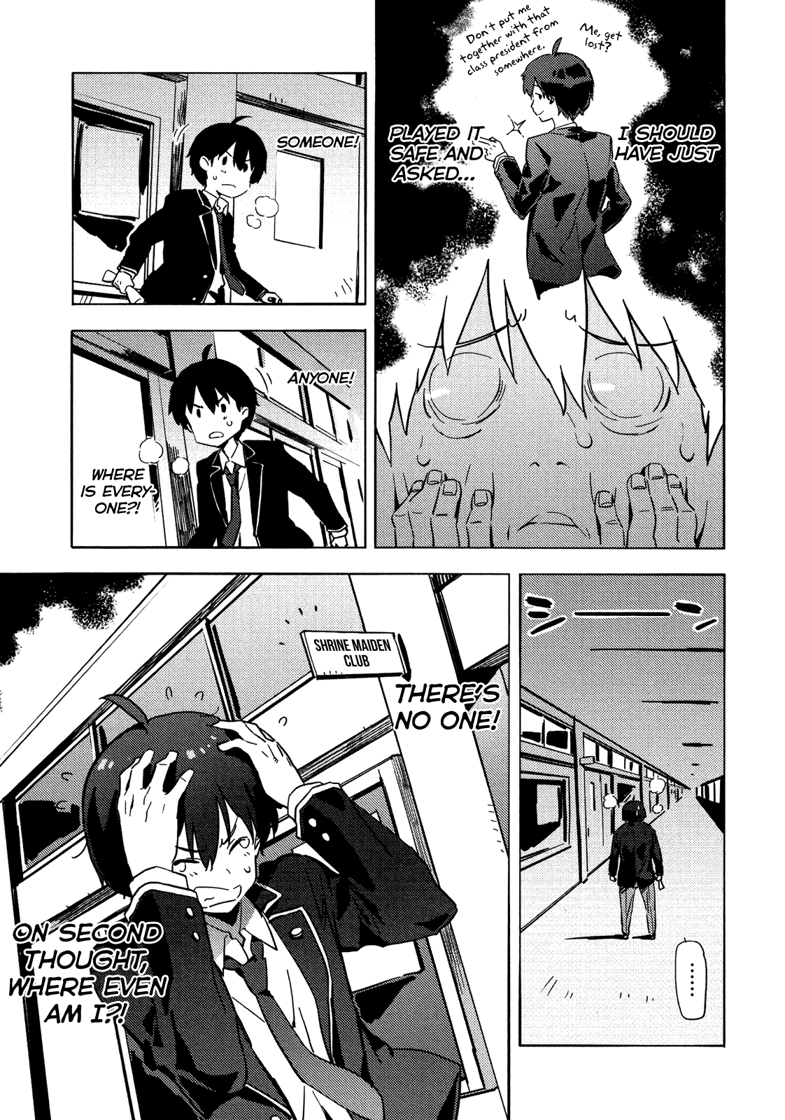 Saito-kun wa Chounouryokusha Rashii Chapter 7 page 20 - Chapter 7: Here Comes The Four-Eyed President! Part 2