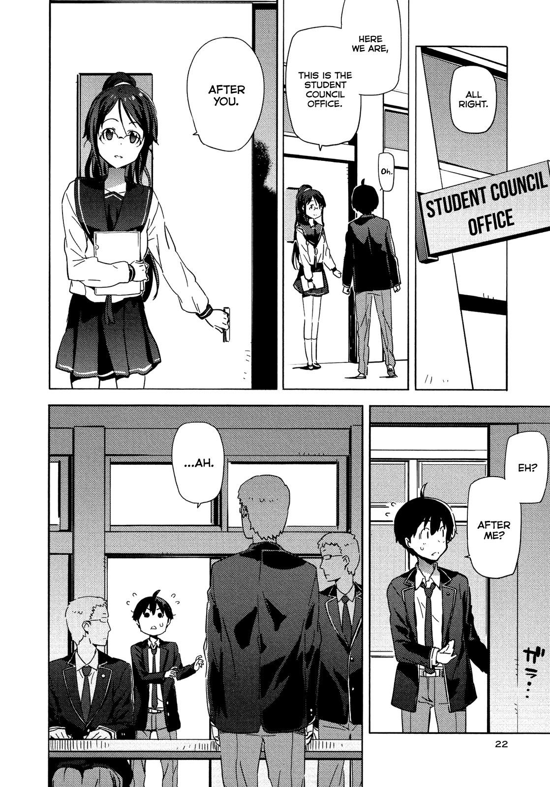 Saito-kun wa Chounouryokusha Rashii Chapter 7 page 25 - Chapter 7: Here Comes The Four-Eyed President! Part 2