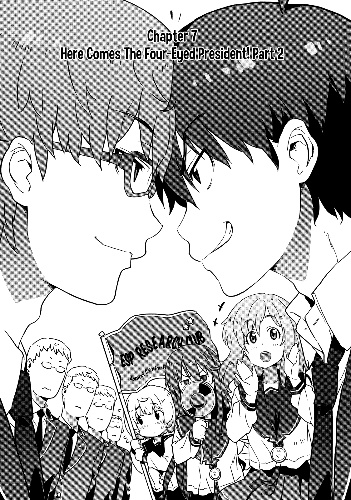 Saito-kun wa Chounouryokusha Rashii Chapter 7 page 6 - Chapter 7: Here Comes The Four-Eyed President! Part 2