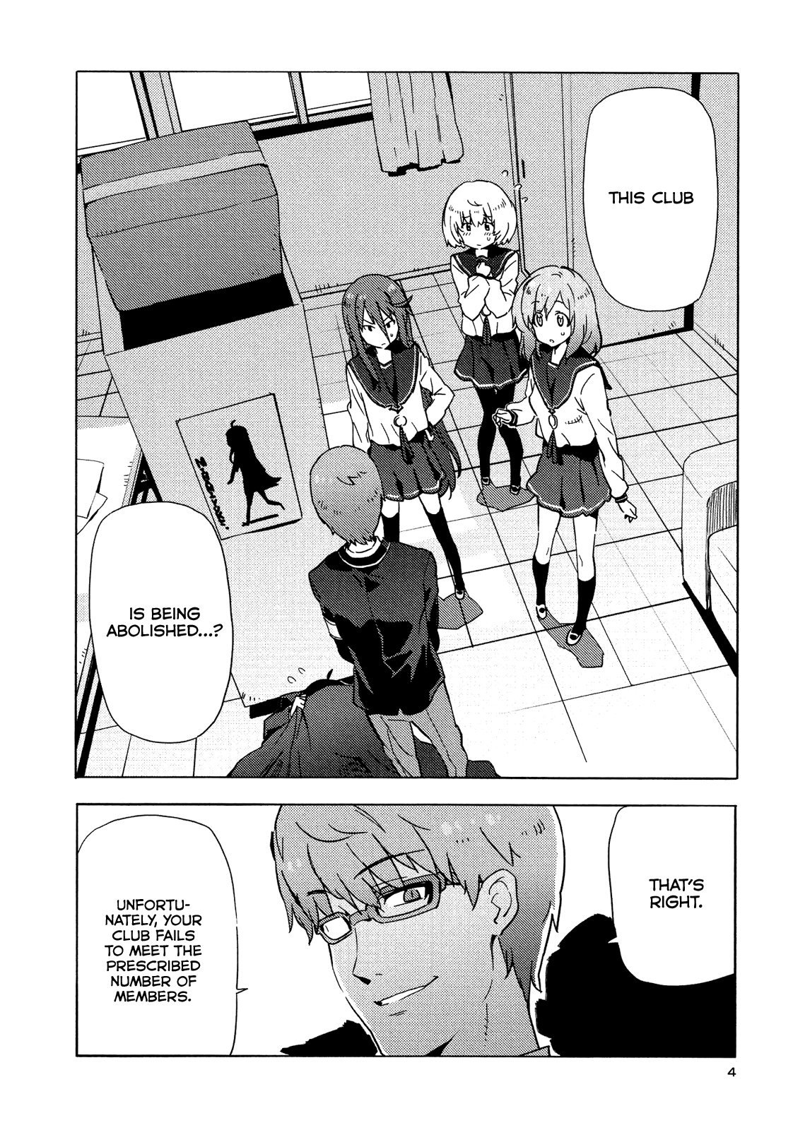 Saito-kun wa Chounouryokusha Rashii Chapter 7 page 7 - Chapter 7: Here Comes The Four-Eyed President! Part 2