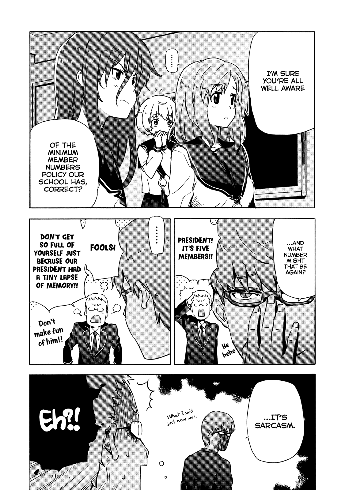 Saito-kun wa Chounouryokusha Rashii Chapter 7 page 8 - Chapter 7: Here Comes The Four-Eyed President! Part 2