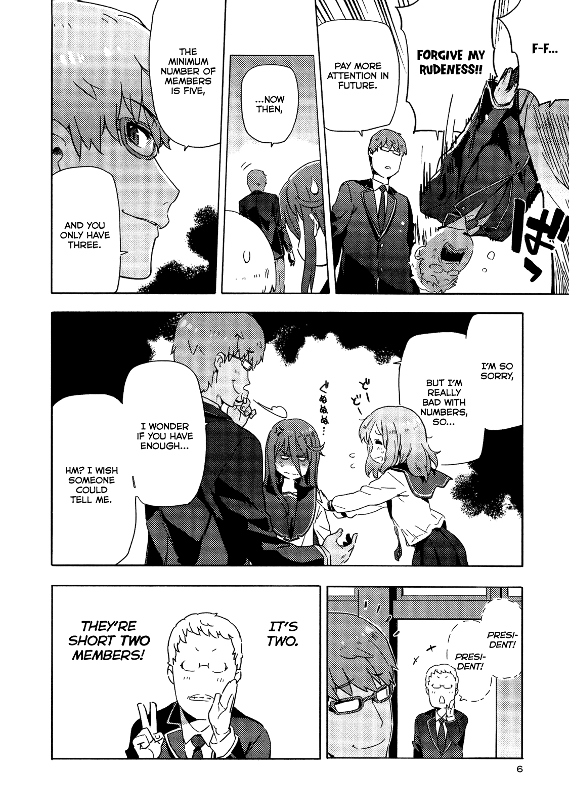 Saito-kun wa Chounouryokusha Rashii Chapter 7 page 9 - Chapter 7: Here Comes The Four-Eyed President! Part 2