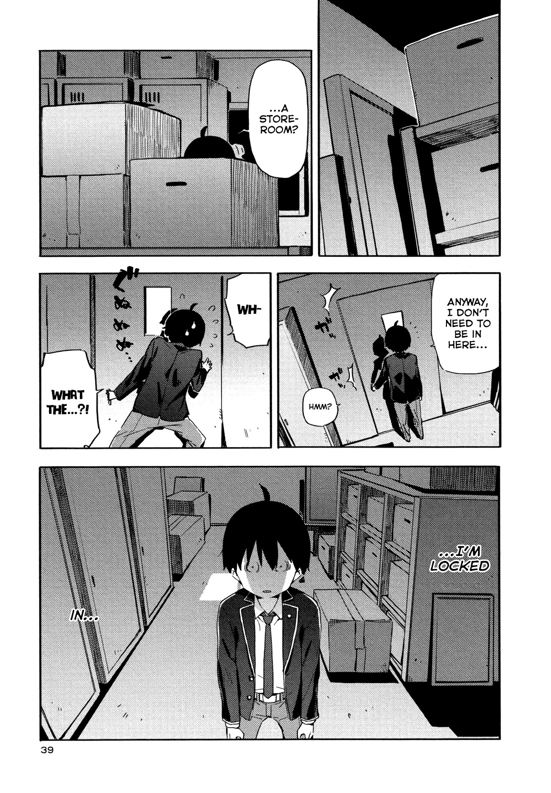 Saito-kun wa Chounouryokusha Rashii Chapter 8 page 11 - Chapter 8: Here Comes The Four-Eyed President! Part 3