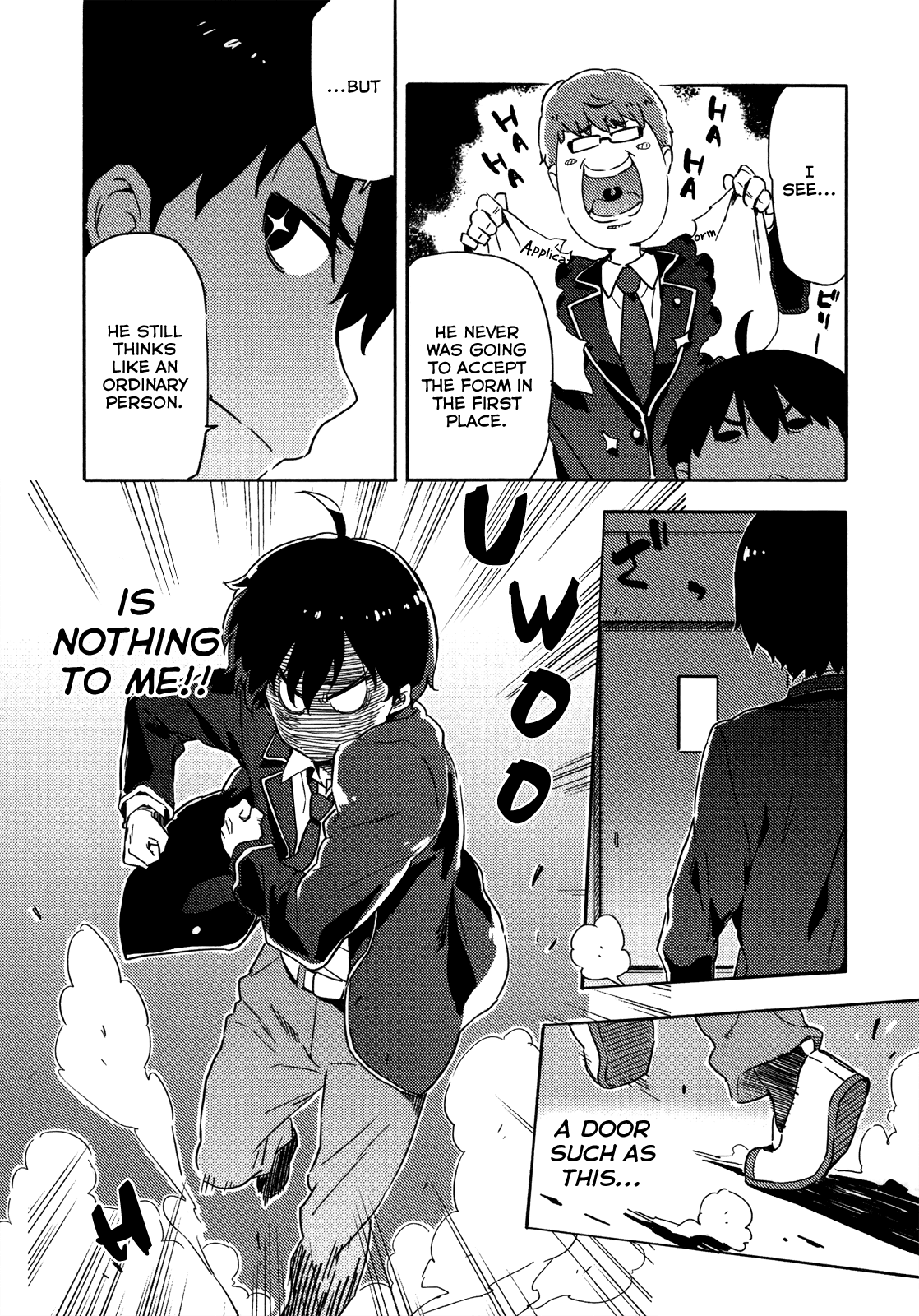 Saito-kun wa Chounouryokusha Rashii Chapter 8 page 12 - Chapter 8: Here Comes The Four-Eyed President! Part 3