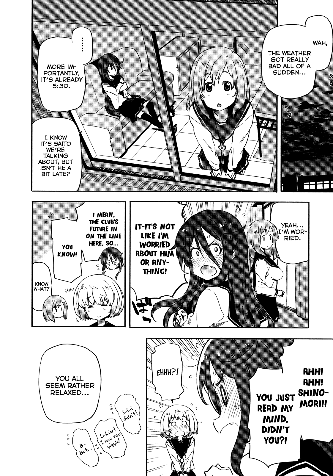 Saito-kun wa Chounouryokusha Rashii Chapter 8 page 14 - Chapter 8: Here Comes The Four-Eyed President! Part 3