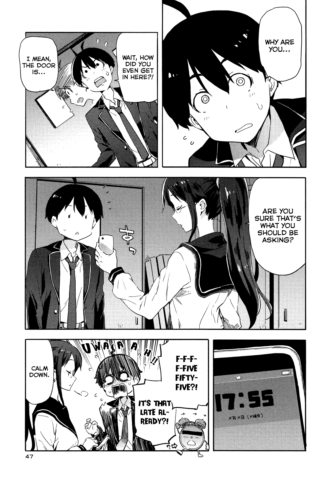 Saito-kun wa Chounouryokusha Rashii Chapter 8 page 19 - Chapter 8: Here Comes The Four-Eyed President! Part 3