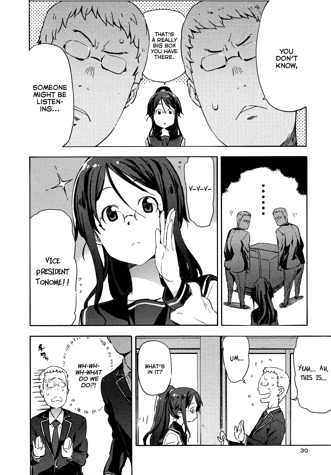 Saito-kun wa Chounouryokusha Rashii Chapter 8 page 2 - Chapter 8: Here Comes The Four-Eyed President! Part 3
