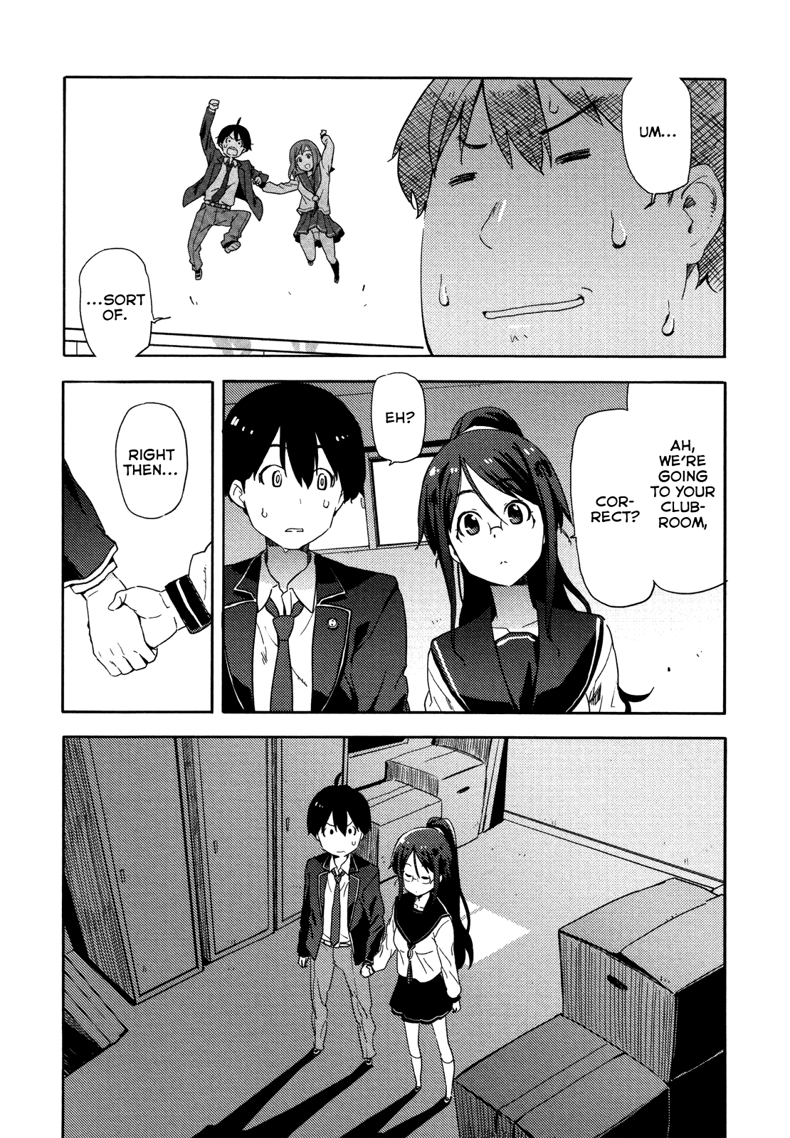 Saito-kun wa Chounouryokusha Rashii Chapter 8 page 23 - Chapter 8: Here Comes The Four-Eyed President! Part 3