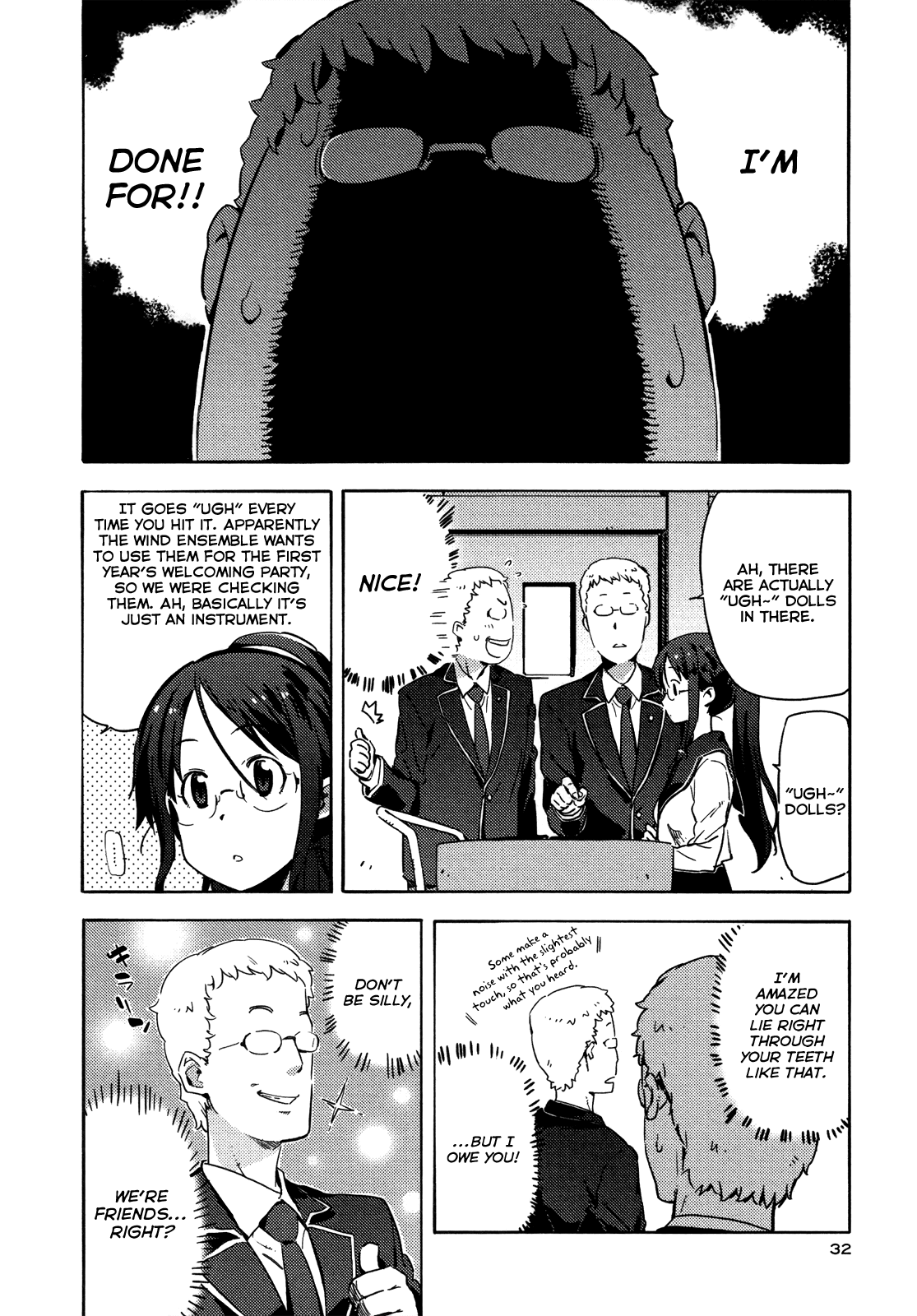 Saito-kun wa Chounouryokusha Rashii Chapter 8 page 4 - Chapter 8: Here Comes The Four-Eyed President! Part 3