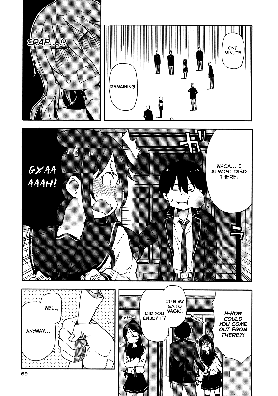Saito-kun wa Chounouryokusha Rashii Chapter 9 page 15 - Chapter 9: Here Comes The Four-Eyed President! Part 4