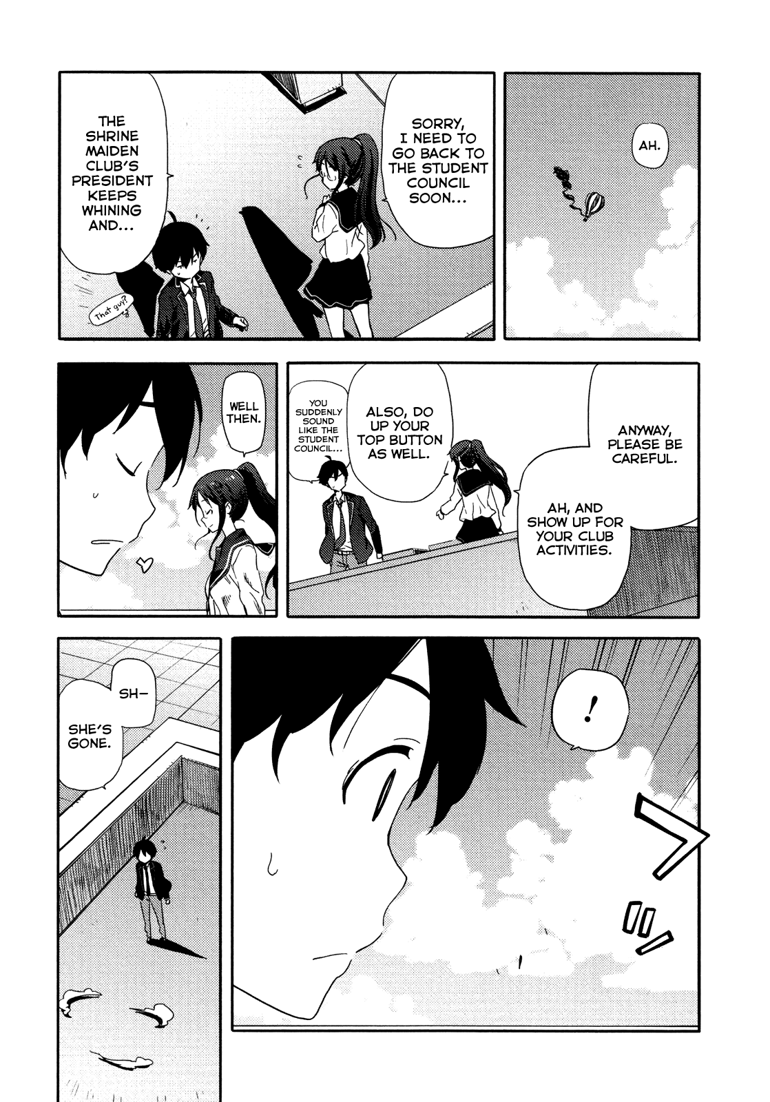 Saito-kun wa Chounouryokusha Rashii Chapter 9 page 21 - Chapter 9: Here Comes The Four-Eyed President! Part 4