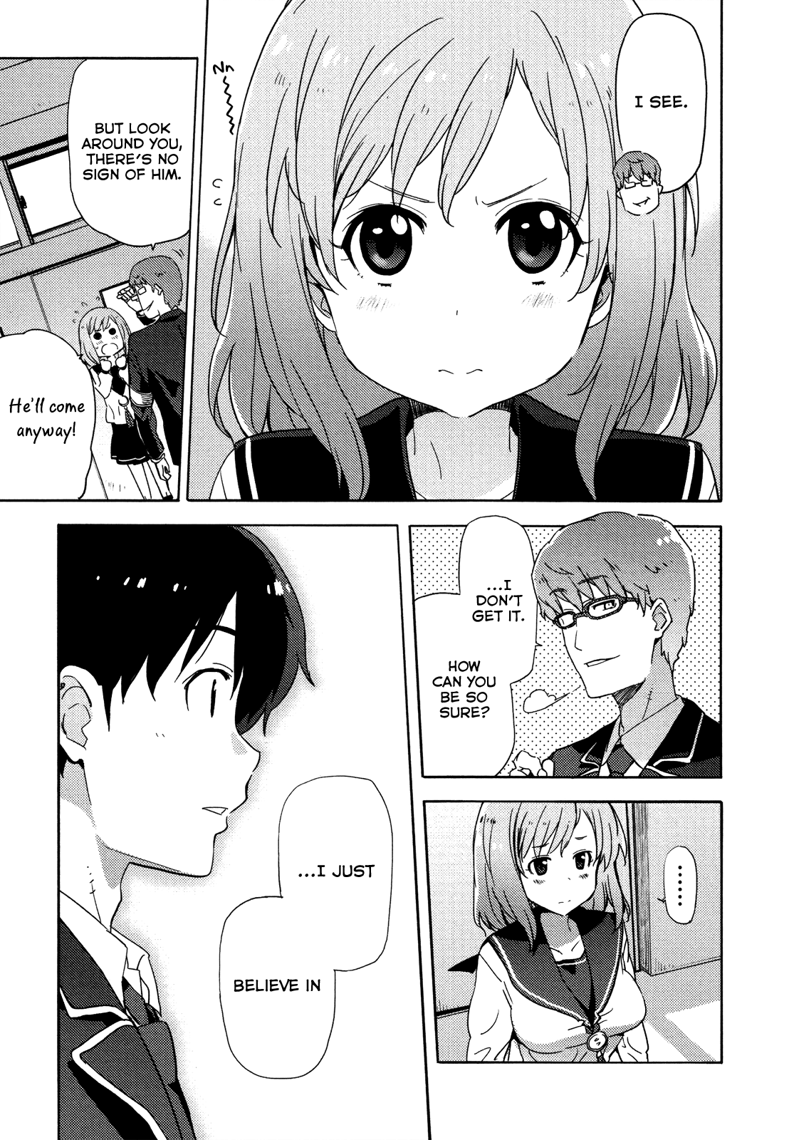 Saito-kun wa Chounouryokusha Rashii Chapter 9 page 5 - Chapter 9: Here Comes The Four-Eyed President! Part 4