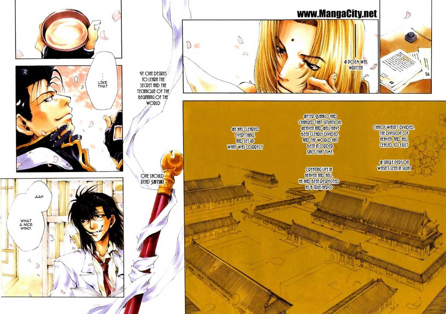 Saiyuki Gaiden Chapter 0 page 3 - Chapter 0