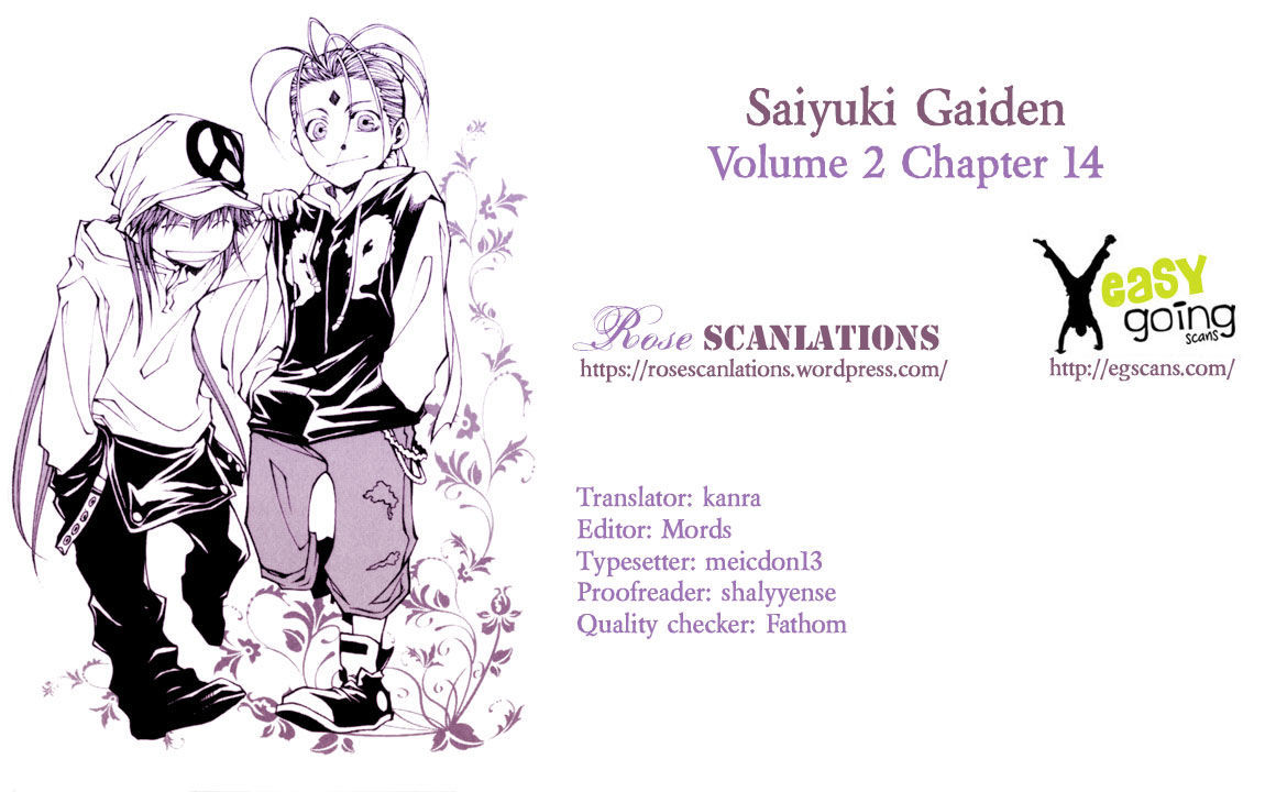 Saiyuki Gaiden Chapter 14 page 1 - Chapter 14