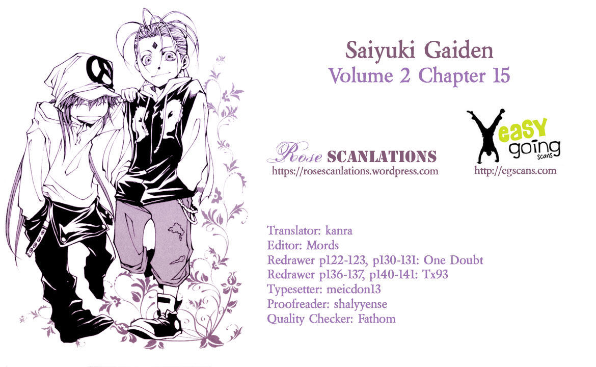 Saiyuki Gaiden Chapter 15 page 1 - Chapter 15