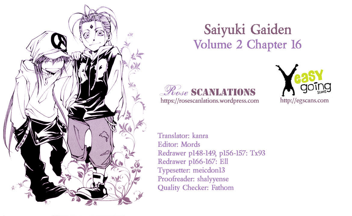 Saiyuki Gaiden Chapter 16 page 1 - Chapter 16