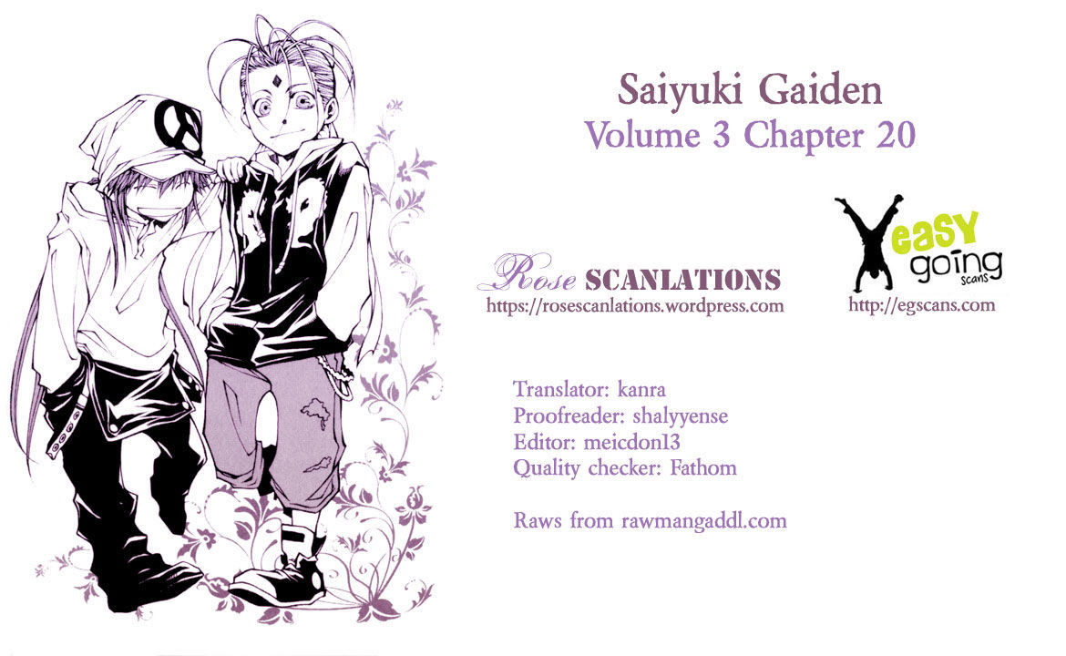 Saiyuki Gaiden Chapter 20 page 1 - Chapter 20