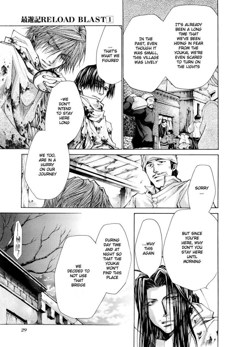 Saiyuki Reload Blast Chapter 1 page 28 - Chapter 1: Shot 1