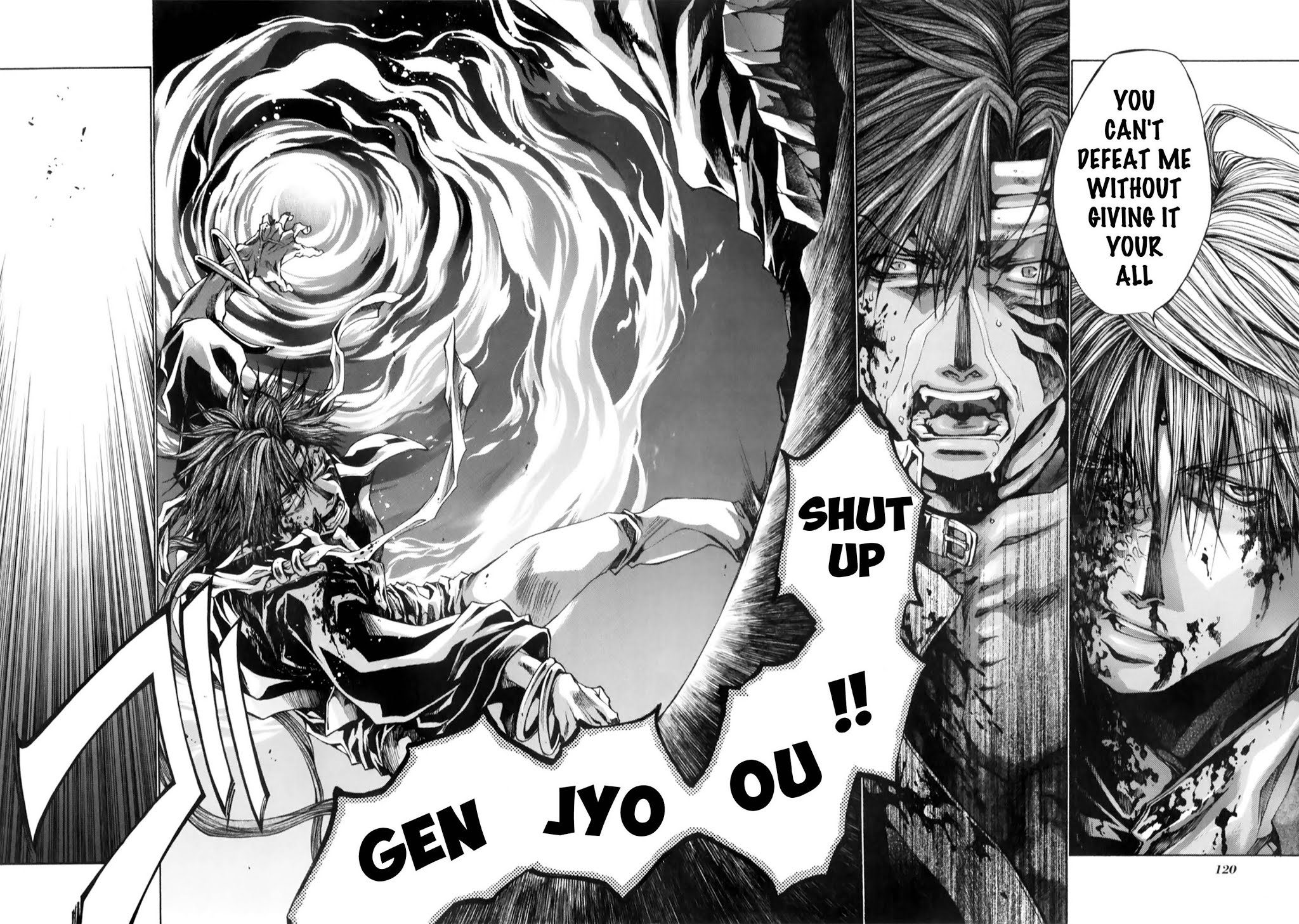 Saiyuki Reload Blast Chapter 10.1 page 11 - Chapter 10.1: Shot 4.6 (1)