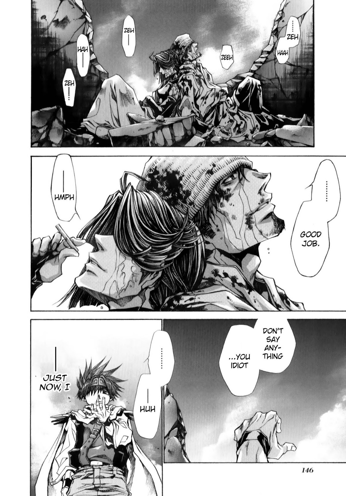 Saiyuki Reload Blast Chapter 10.2 page 12 - Chapter 10.2: Shot 4.6 (2)