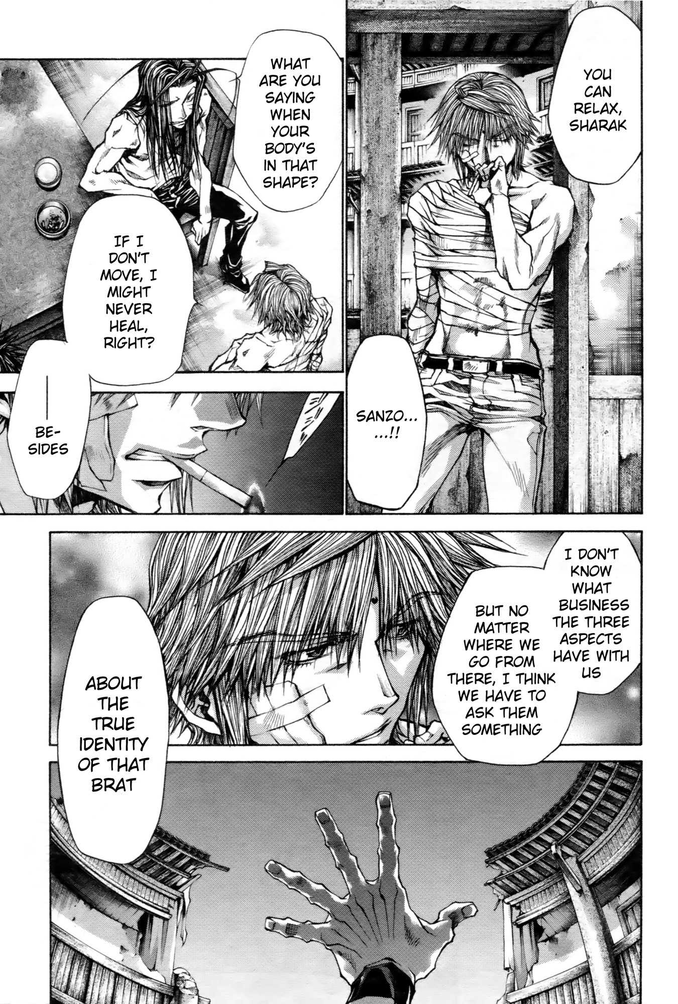 Saiyuki Reload Blast Chapter 12 page 8 - Chapter 12: Shot 4.7b